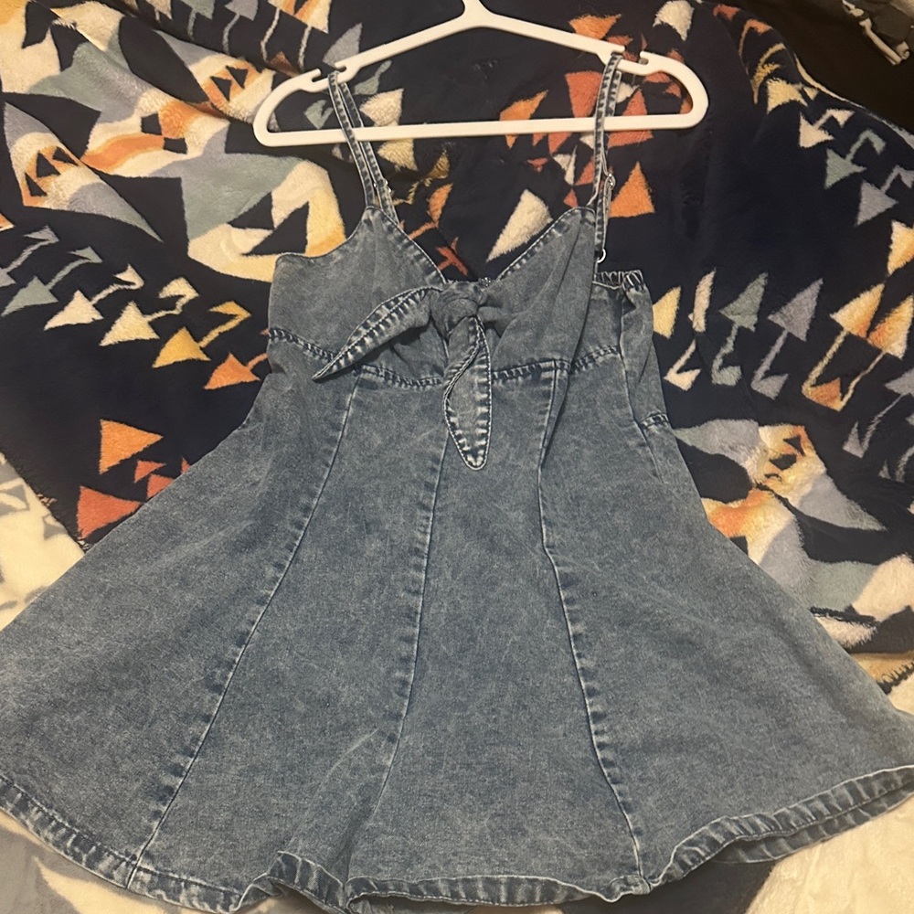 Denim Sleeveless Dress